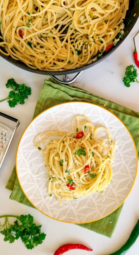 Spicy Pasta Aglio e Olio 